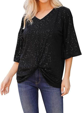 v by very sequin top