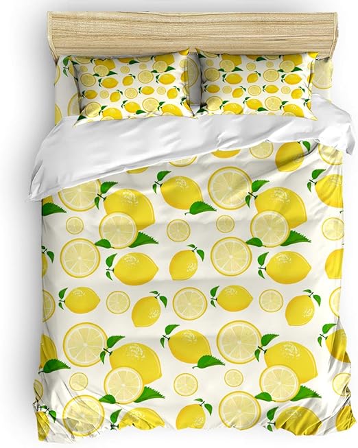 lemon baby bedding