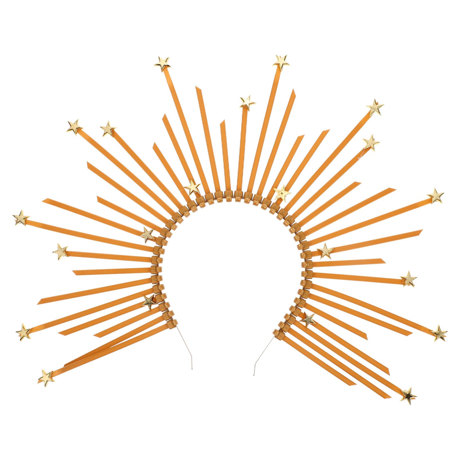 Beaupretty Halo Crown Headband Halo Headpiece Zip Tie Crown Tiaras and s Goddess Headpiece Halloween Costume Headdress for Cosplay Party