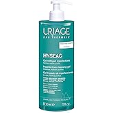 Uriage Hyseac Imperfections Cleansing Gel Face & Body, Suitable for Back Acne, Gently Cleanses & Purifies, Eliminates Excess Sebum, Combination to Oily Skin, Soap-free, Physiological pH