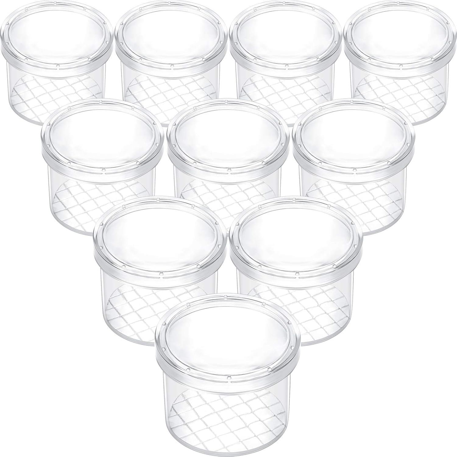 30 Pieces Bug Catcher Viewer Transparent Critter Container Small Cage Magnifying Box Container for Boys and Girls Science Nature Exploration Toys: Toys & Games