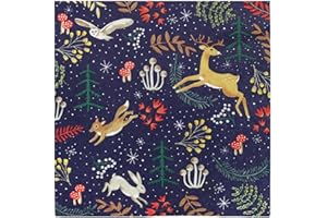 Talking Tables 20 x Truly Magical Recyclable Christmas Napkins for Decoupage | Enchanting Winter Wonderland Xmas Disposable Serviettes | Perfect for Holiday and Christmas Season | 13 x 13 Inches