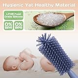 Alyvisun Silicone Bottle Brush Set Teat & Straw Brush Baby 3 in 1 view 3