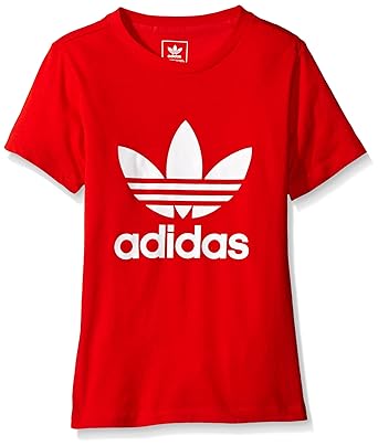 red and white adidas shirt