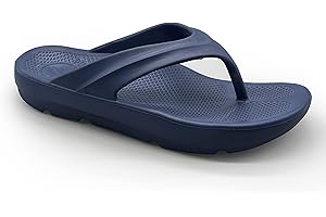 Pure Stride Therapeutic Flip Flops, Orthotic Thong Sandals for Plantar Fasciitis, Metatarsal and Heel Spurs, Feet Pain Relief and Arch Support