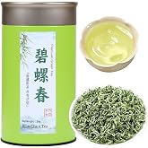 CHADUO Bi Luo Chun Tea Chinese Green Tea Loose Leaf New Tea Biluochun Green Tea From Dongting Mountain Supreme Grade Pi Luo Chun Fresh Flower &amp; Fruit Notes 120g/4.23oz 碧螺春 绿茶 中国绿茶
