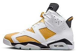NIKE Men's Jordan 6 Yellow Ochre Size 12