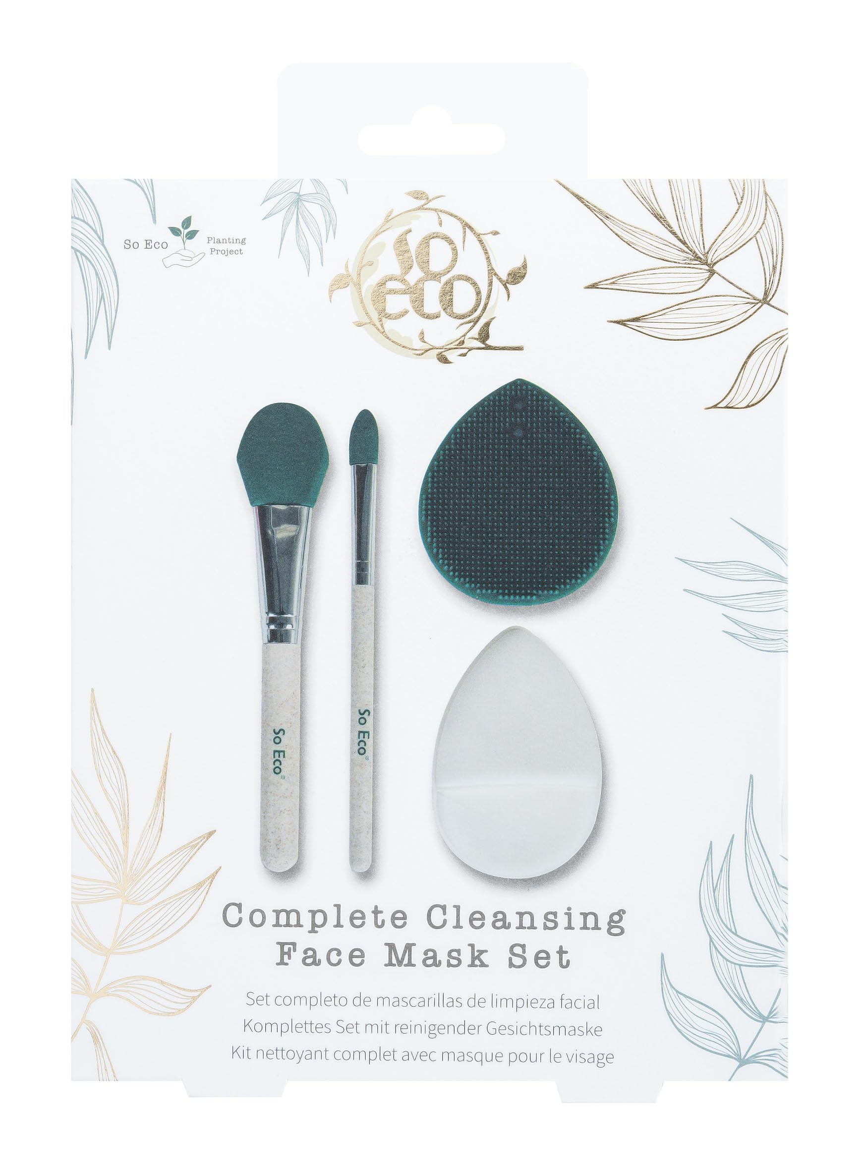 PERFECT PREP FOR FACE MASKS - The soft cleansing pads and gentle exfoliation tool remove dirt, oil, and dead skin cells, creating a smooth, clean canvas for your face mask to absorb more effectively.