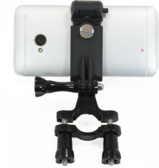 trekking pole cell phone mount