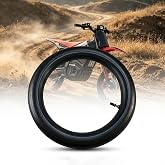 Electric Dirt Bike 12" Rear Inner Tube Fit for Yozma IN10 Electric Dirt Bike, E-Bike Motorcycle Inner Tire Tubes Thickened Black