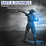 Cyalume Glow Sticks Military Blue 6 Inch 8 Hour Chemical Light Sticks 30 Pack view 6