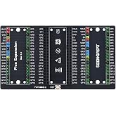 Fits Raspberry Pi Pico Expansion Board with 2X 20-Pin Headers, Reset Button, and Clear Pin Labels, Compatible with Pico Modules and Dupont Cables, Ideal for DIY Projects and Prototyping