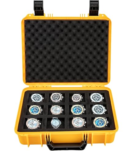 Amazon.com: Pelican 1400 Watch Foam Insert – Holds 10 Watches