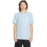 Volcom Men's Reelin Tee – Heavyweight Ring-Spun Cotton Graphic Crew Neck Short Sleeve Shirt, Vineyard Green, XX-Large