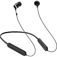 Samsung C&T ITFIT Bluetooth Wireless Earphone with Flexible Neck Band and handsfree Mic (GP-OAU019SABBI, Black)