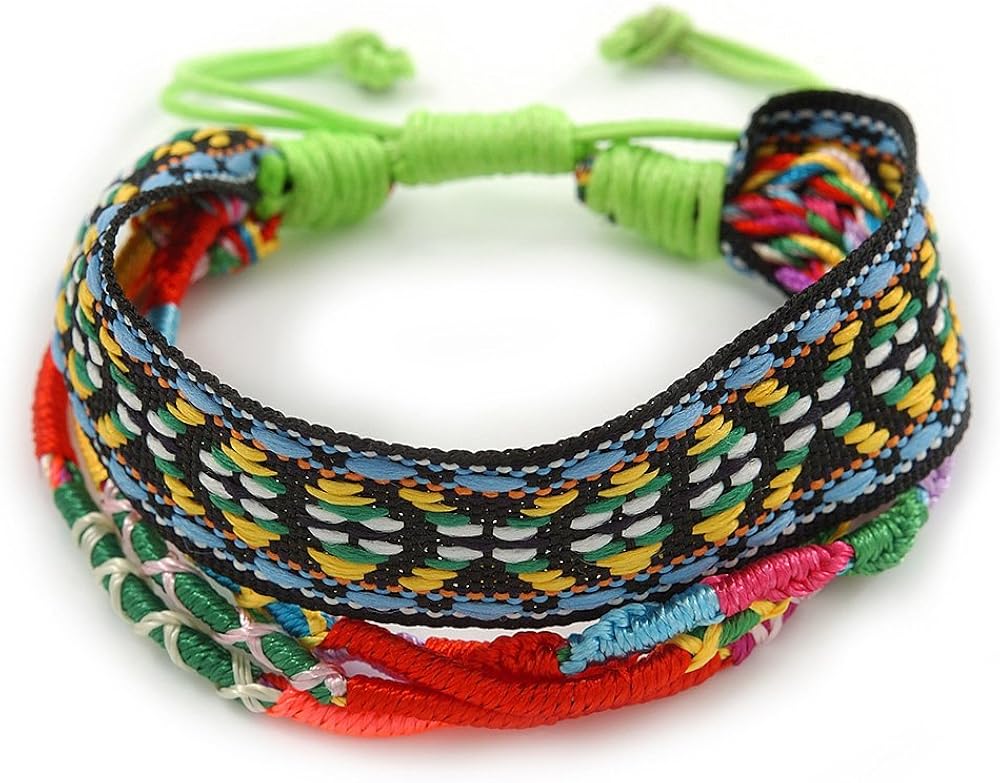 Avalaya Unisex Handmade Multicoloured Cotton Woven