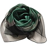 HURESON Womens Scarves Lightweight Silk Scarf Shawls and Wraps for Evening Dresses Summer Beach Wedding Shawl gifts