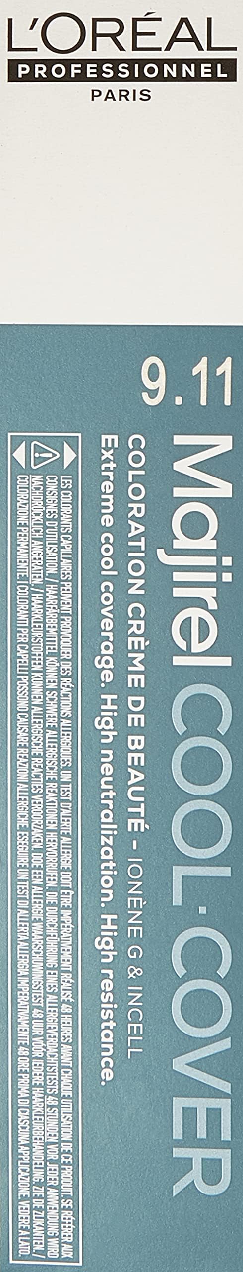 L'Oréal Majirel Cool Cover 9.11 Very Light Deep Ash Blonde 50ml