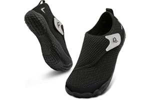 relxfeet Walking Shoes Women Men Wide Diabetic Shoes Adjustable Barefoot Shoes Zero Drop Lightweight Sneakers for Edema Swollen Feet Size 4-13