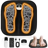 SNUYUERS Transcutaneous Electrical Nerve Stimulator for Pain Relief,EMS Foot Stimulator Temporarily Reduce Lower Extremity Pain, EMS Foot Massager for Increase Local Blood Circulation.
