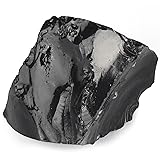 YATOJUZI Black Obsidian 1.8-2.2" Natural Raw Stones
