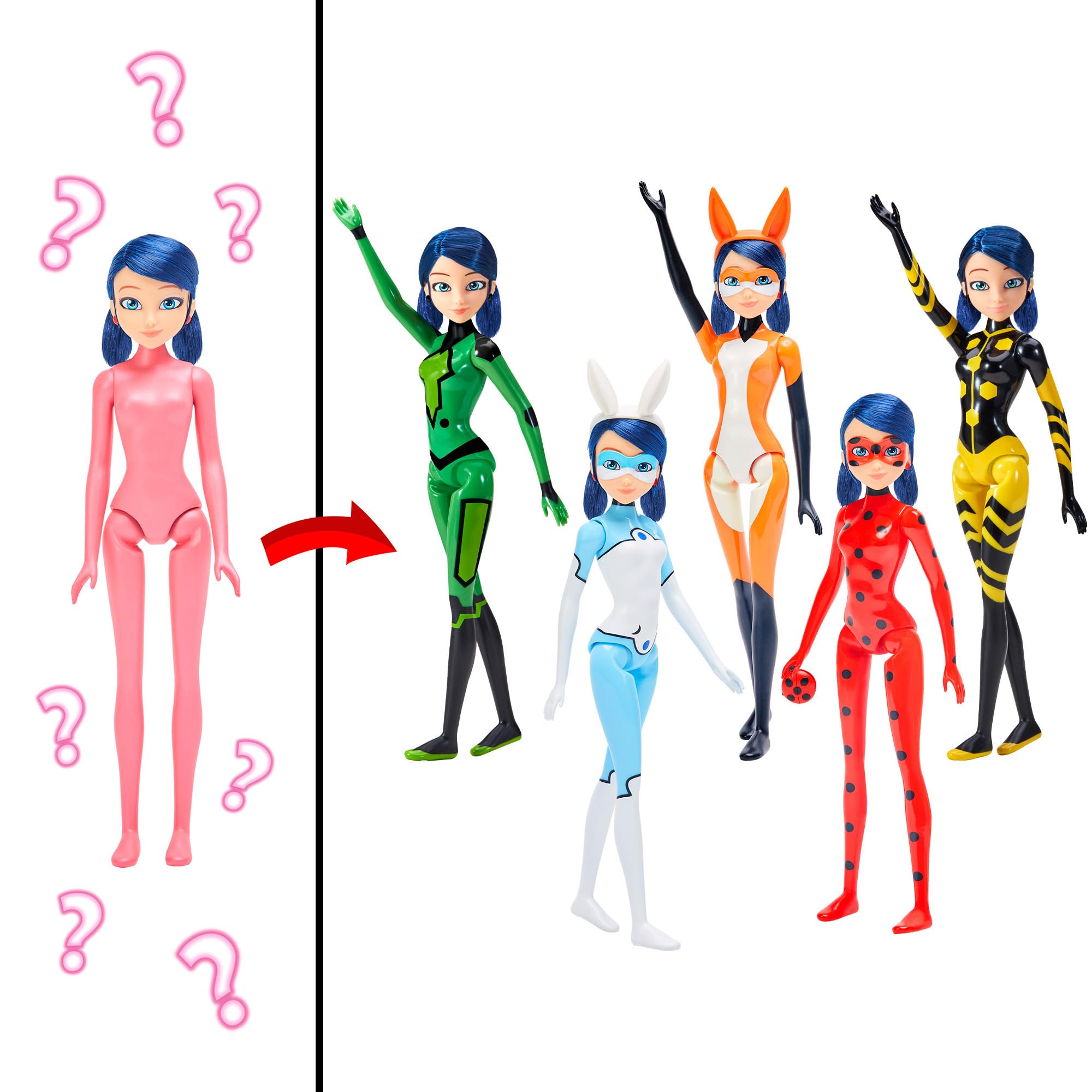 Mua BANDAI - Miraculous Ladybug - Marinette Colour Change Surprise Doll ...