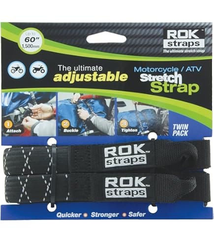 Amazon.com: ROK Straps ROK-10031 Black/Orange 18