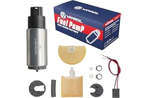 VANBOL Electric Fuel Pump Install Kit Fit Toyota Pontiac Scion Nissan Lexus Honda Ford High Flow Universal Automotive 12v Gasoline Replaces Compatible E2068 GSS341 E8229 E8577M SP8022M E8213 EFP382A