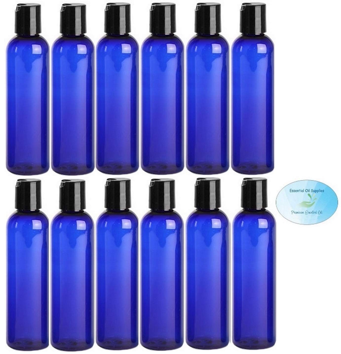 8 Ounce PET BPAFree Plastic Empty Refillable Cosmo Round