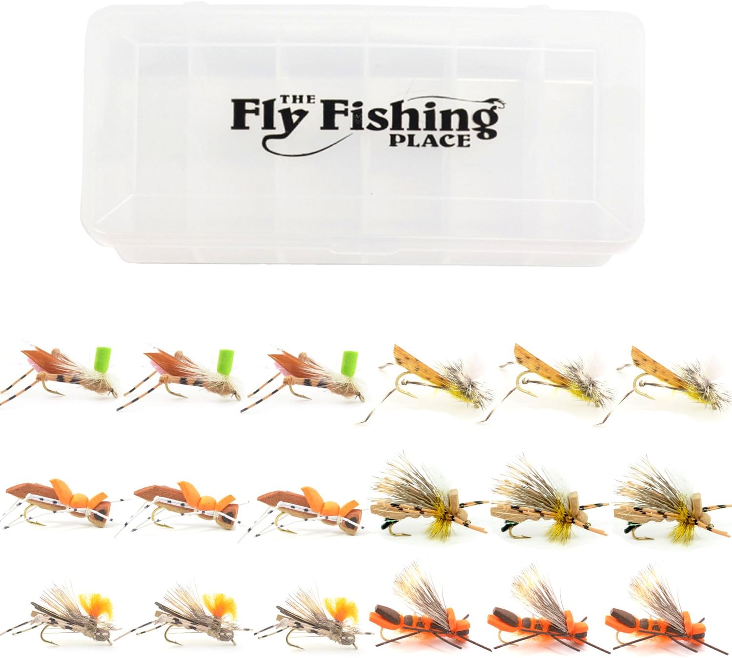 Fishing Fly Assortment Foam Body High Visibility