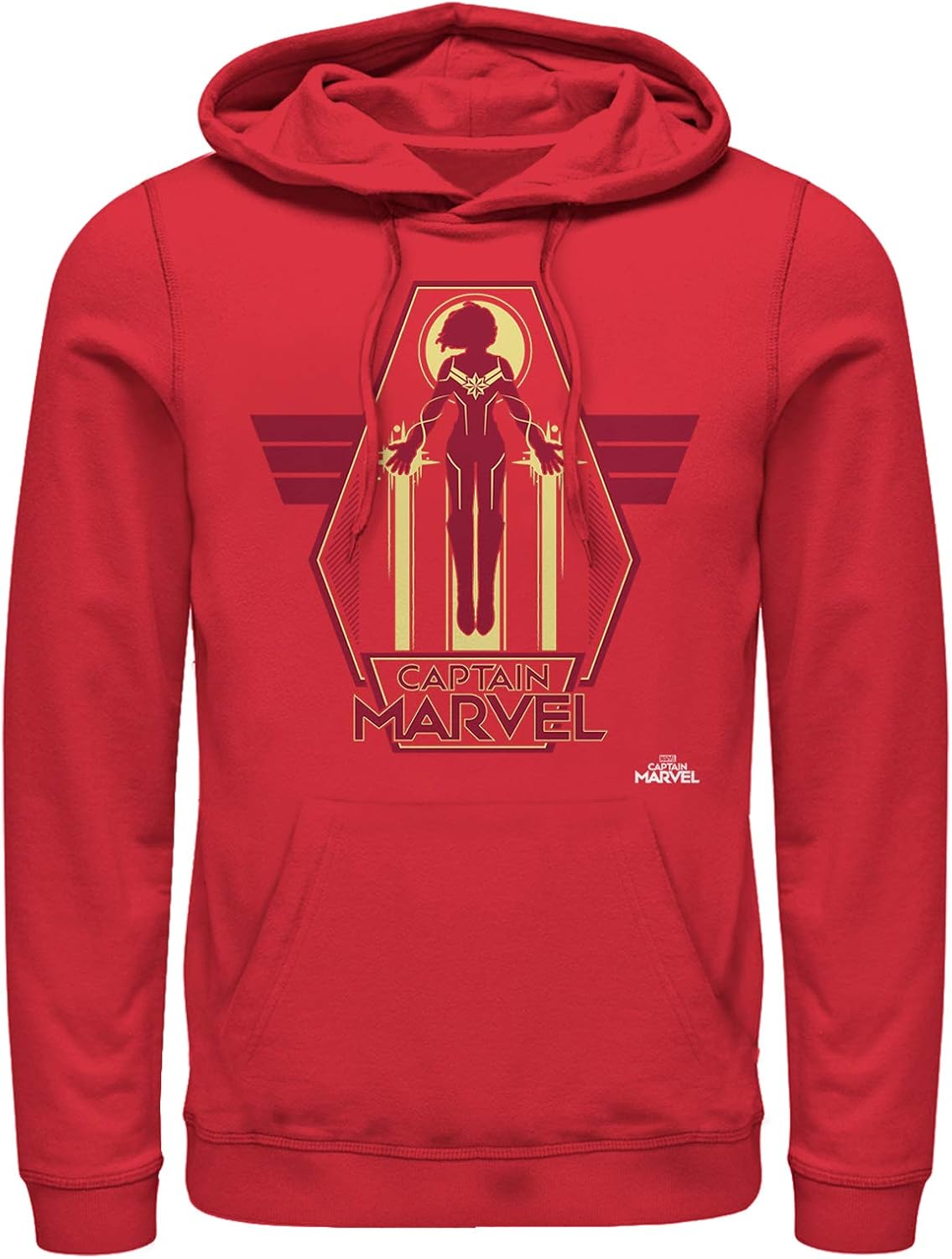 red marvel hoodie