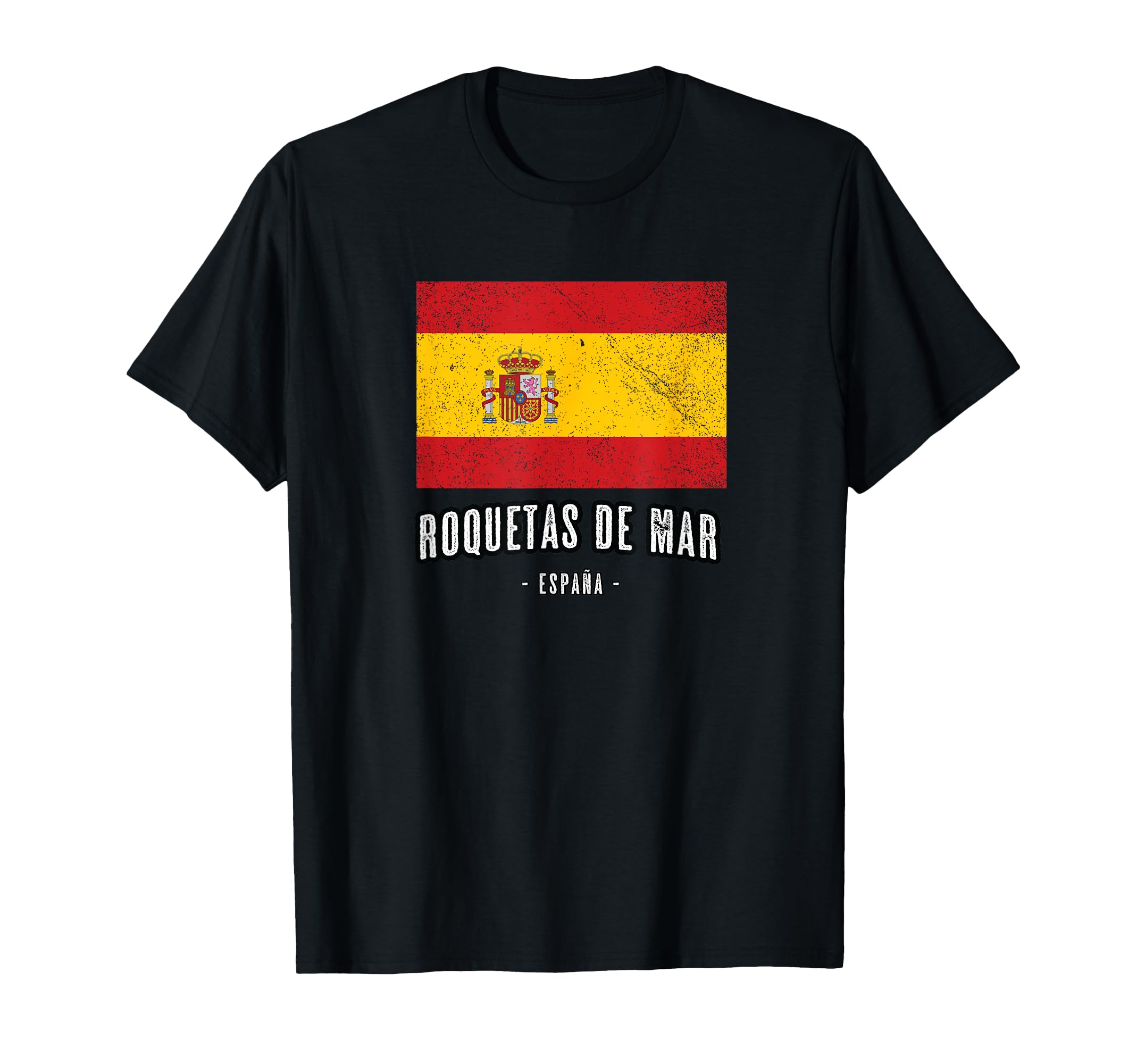 Roquetas de Mar, Spain | ES Flag City - Bandera Ropa - T-Shirt