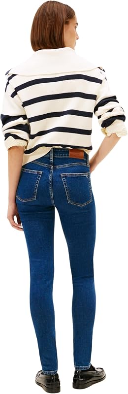 Damen Jeans Hose Como Skinny Fit, Blau (EMI), 28W/32L
