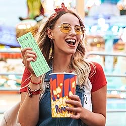 Kosiz 1000 Sheets 25 Bid Raffle Ticket Numbers
