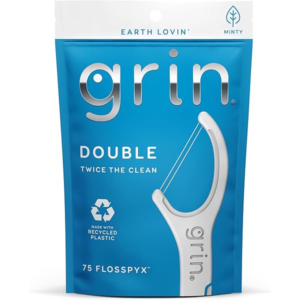 洋楽 CRICET / Flossin Amazon.com : Grin Dental Floss, Minty, 75 Count, Floss Picks