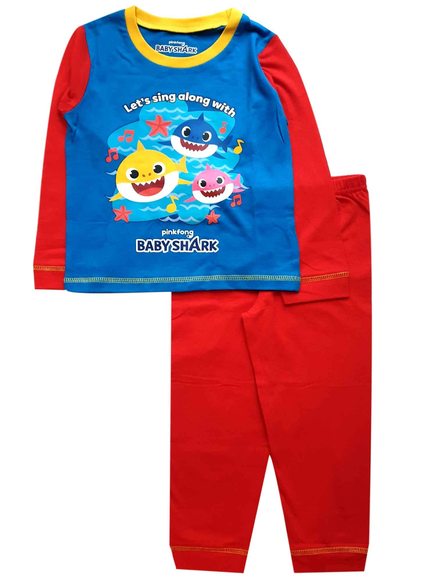 Baby Products Pyjama Sets Sleepwear & Robes Baby Shark Pyjamas Pinkfong Pjs