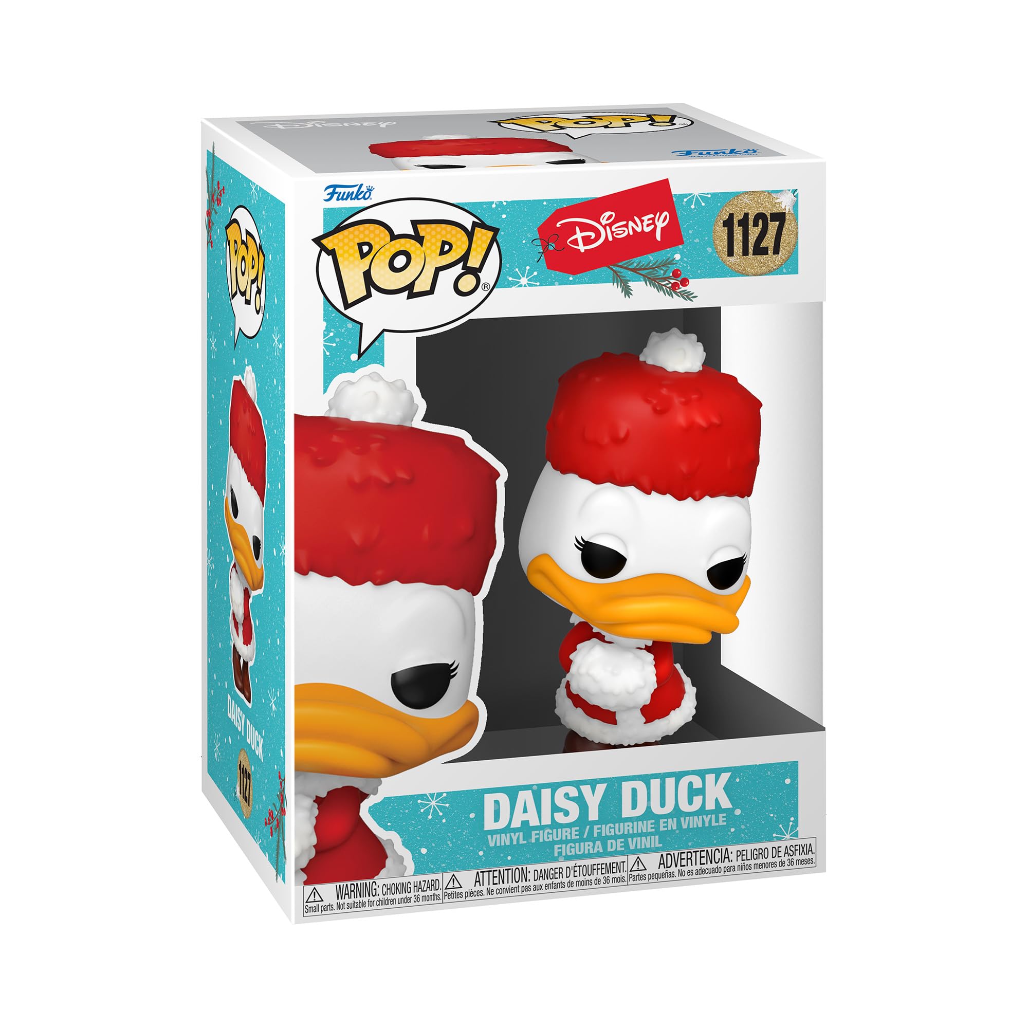 Funko POP! Disney: Holiday 2021- Daisy Duck - Collectable Vinyl Figure - Gift Idea - Official Merchandise - Toys for Kids & Adults - Model Figure for Collectors and Display