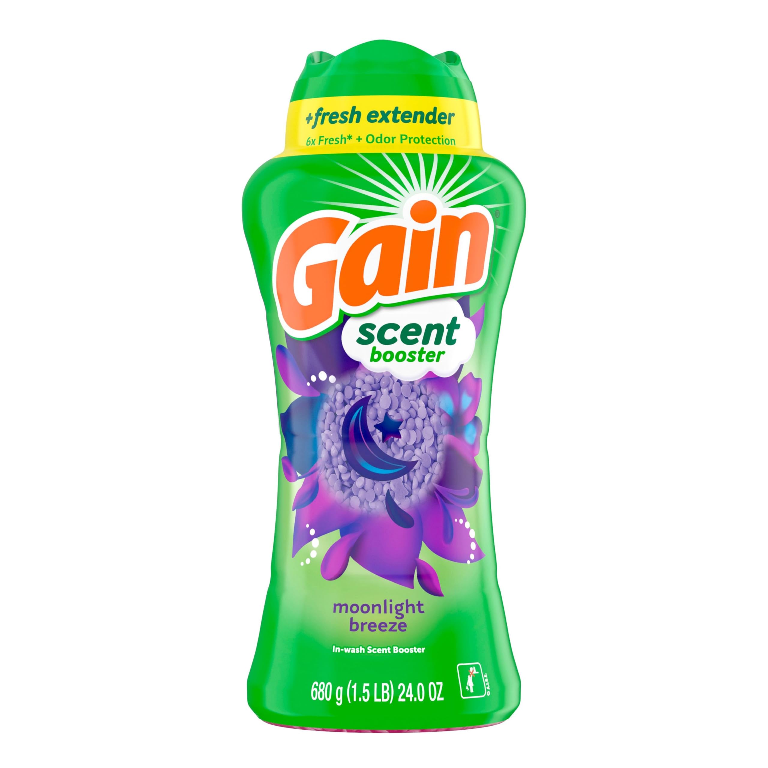 Gain Fireworks In-Wash Scent Booster Beads, Moonlight Breeze, 24 oz