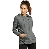 Sofra Women's Thin Cotton Pullover Hoodie Sweater
