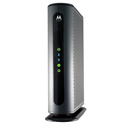 MOTOROLA DOCSIS 3.1 Cable Modem, 6 Gbps Max Speed. Approved for Comcast Xfinity Gigabit, Cox Gigablast, and More (Model MB8600)
