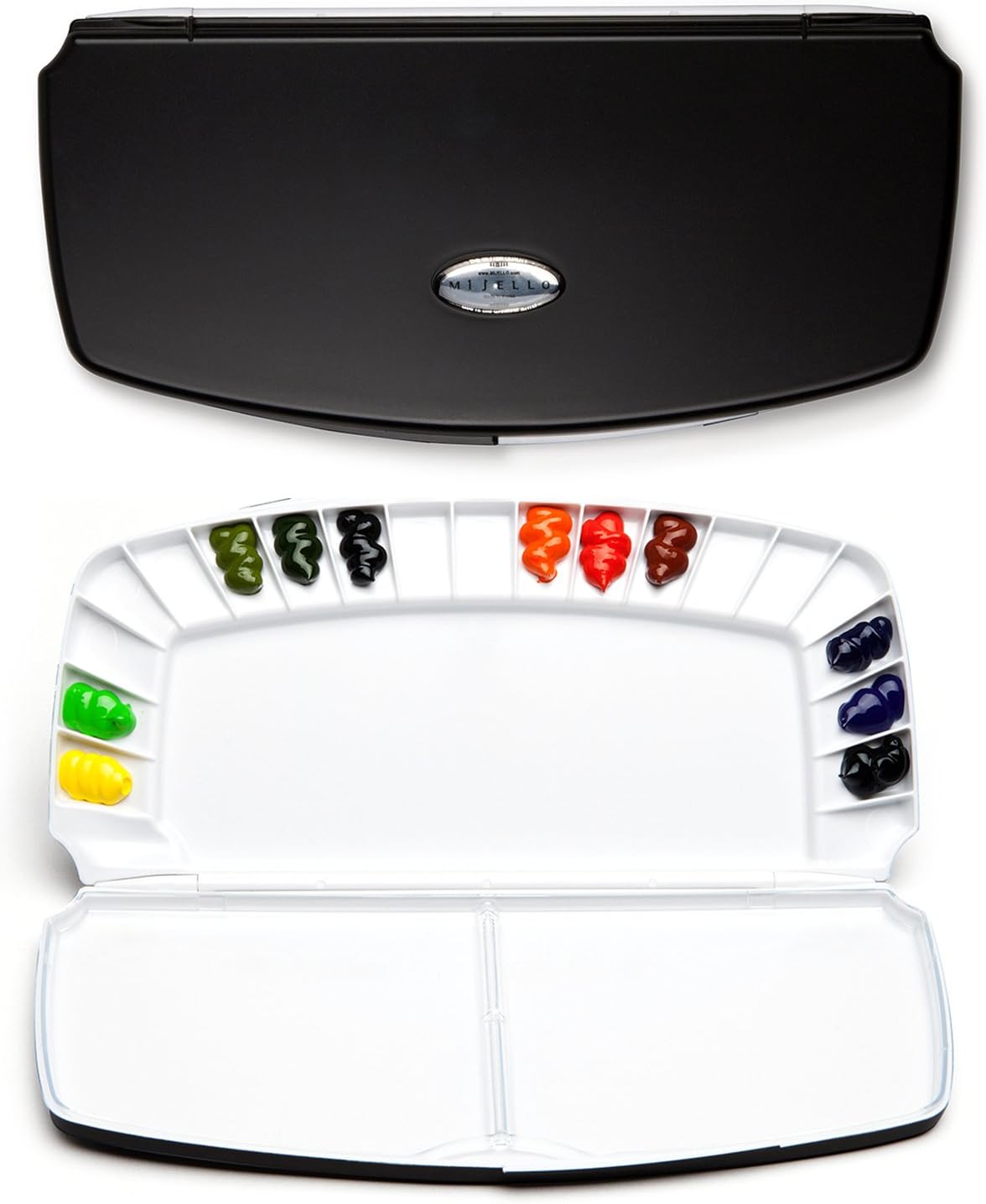 ECOMMERCER INC Mijello Fusion 20 Folding Watercolour Palette - 3020, White