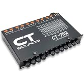 CT Sounds CT-7EQ 7 Band 1/2 Din Parametric Car Audio Equalizer