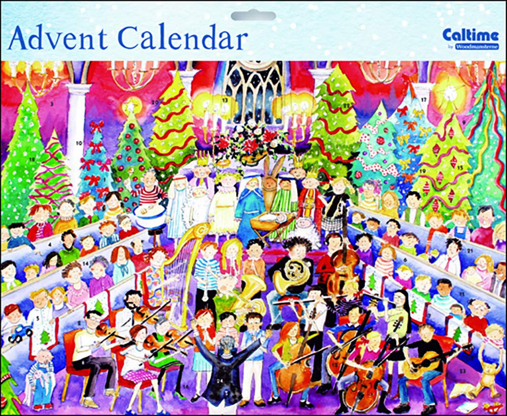 Orchestra X Mas Tree Music Christmas Tree - Advent Calendar 350 x 245 mm with envelope