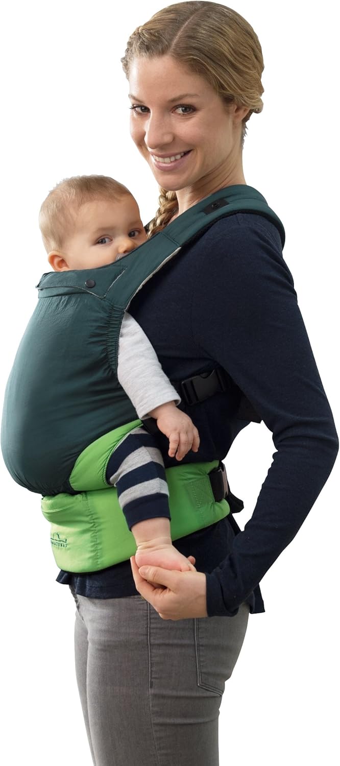 Amazonas Ultra Light Porte Bebe Ventral Vert Amazon Fr Bebes Puericulture