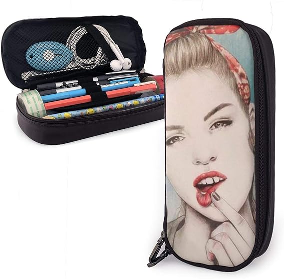 Amazon Co Jp クールガール ペンポーチ ペンケース 筆箱 筆入れ 文具 大容量 化粧ポーチ 収納 多機能ケース トラベルポーチ 高校生 かわいい おしゃれ 中学生 人気 シンプル Pencil Case 服 ファッション小物