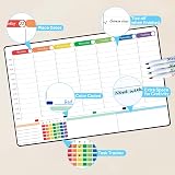 POPRUN A3 Weekly Planner Whiteboard Self Adhesive 42 x 28 cm view 4