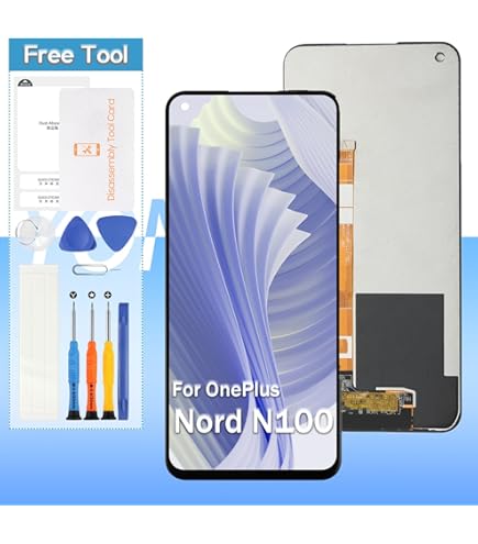 Display OnePlus Nord N100 Ricambio - Schermo LCD 6.5", 720x1600 Px, Kit Completo Con Strumenti - Foto 10