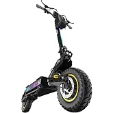 T10 Pro 2600W Dual Motor Electric Scooter, Up to 40MPH 44 Miles Range | 52V 23.4Ah Lithium Battery Eletric Scooter, 11 Tires Off Road E Scooter, Dual Suspension, Extra Large LCD Display