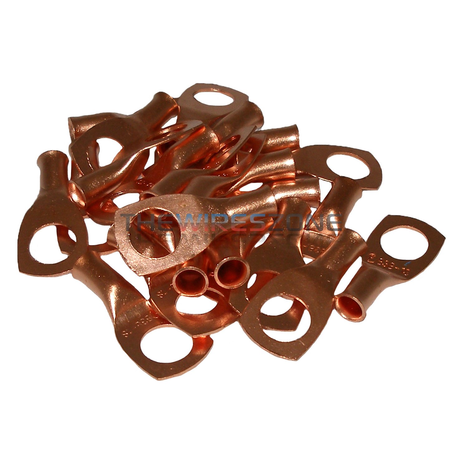 Install Bay Copper Ring Terminal 8 Gauge 3/8 Inch 25 Pack - CUR838