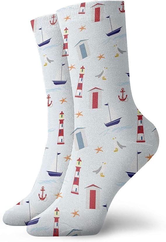 Nautical Light House Sail Boat Mens Womens